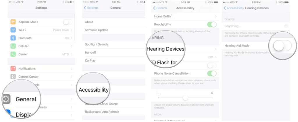 accessibility-features-on-ios-hearing-aid